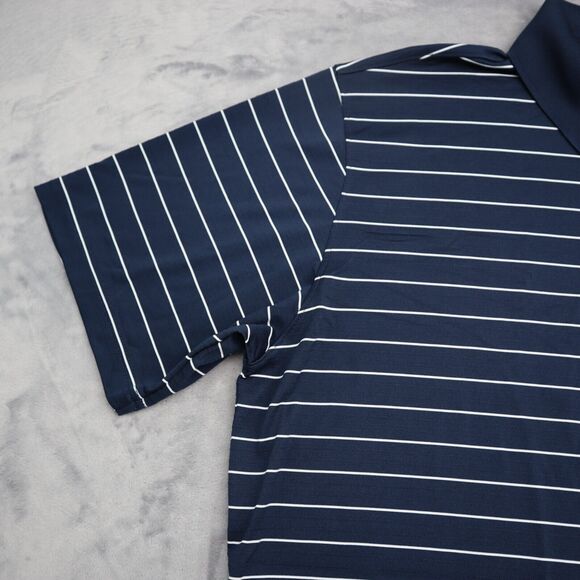 Champion Shirt Mens XL Extra Blue White Golf Polo Light Stretch Outdoor Hike - Picture 10 of 16